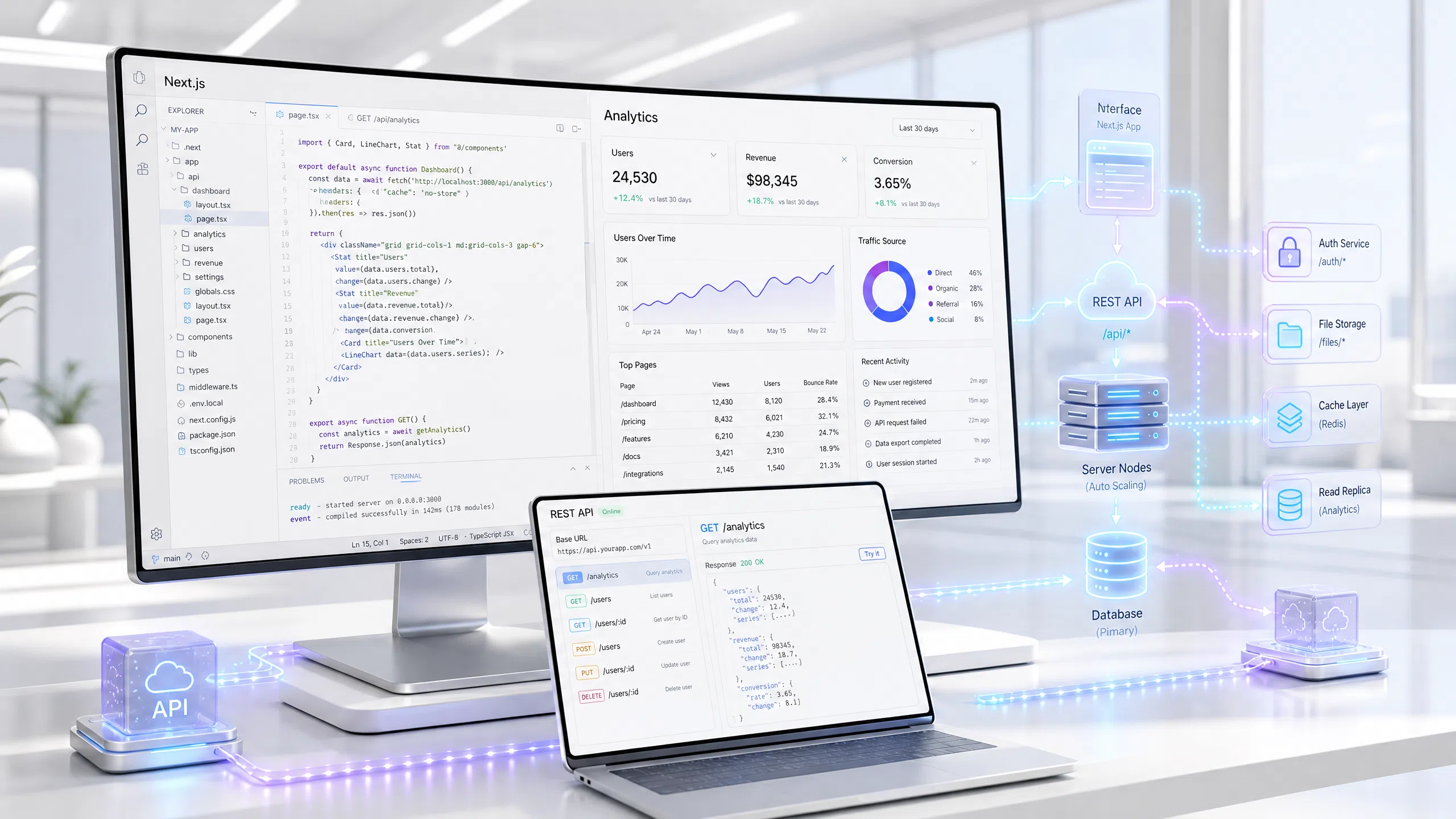 Custom Web Architecture